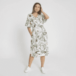Dress Bornholm Flower Field Off-White