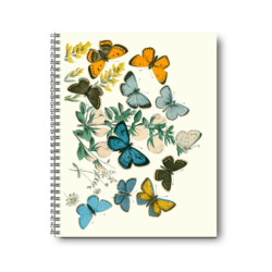 Notebook Butterflies 21x26 CM