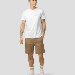 Milano Jersey Shorts Dark Camel