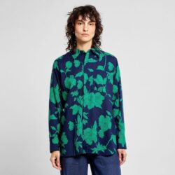 Shirt Kosta Duotone Floral Green