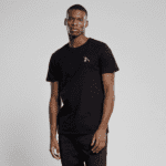 T-shirt Stockholm Hot Coffee Emb Black