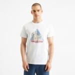 T-shirt Stockholm Forever Lost White