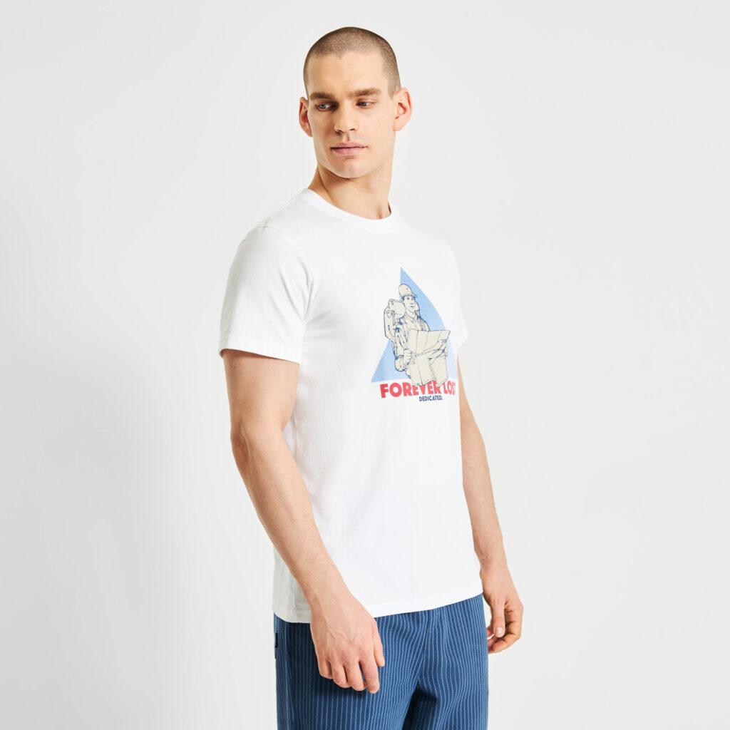 T-shirt Stockholm Forever Lost White - Image 3