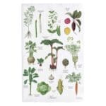Organic Tea Towel Kitchen Garden