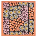 Scarf Kullavik Small Flowers Orange
