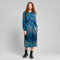 Shirt Dress Falsterbo Abstract Light Multi Color