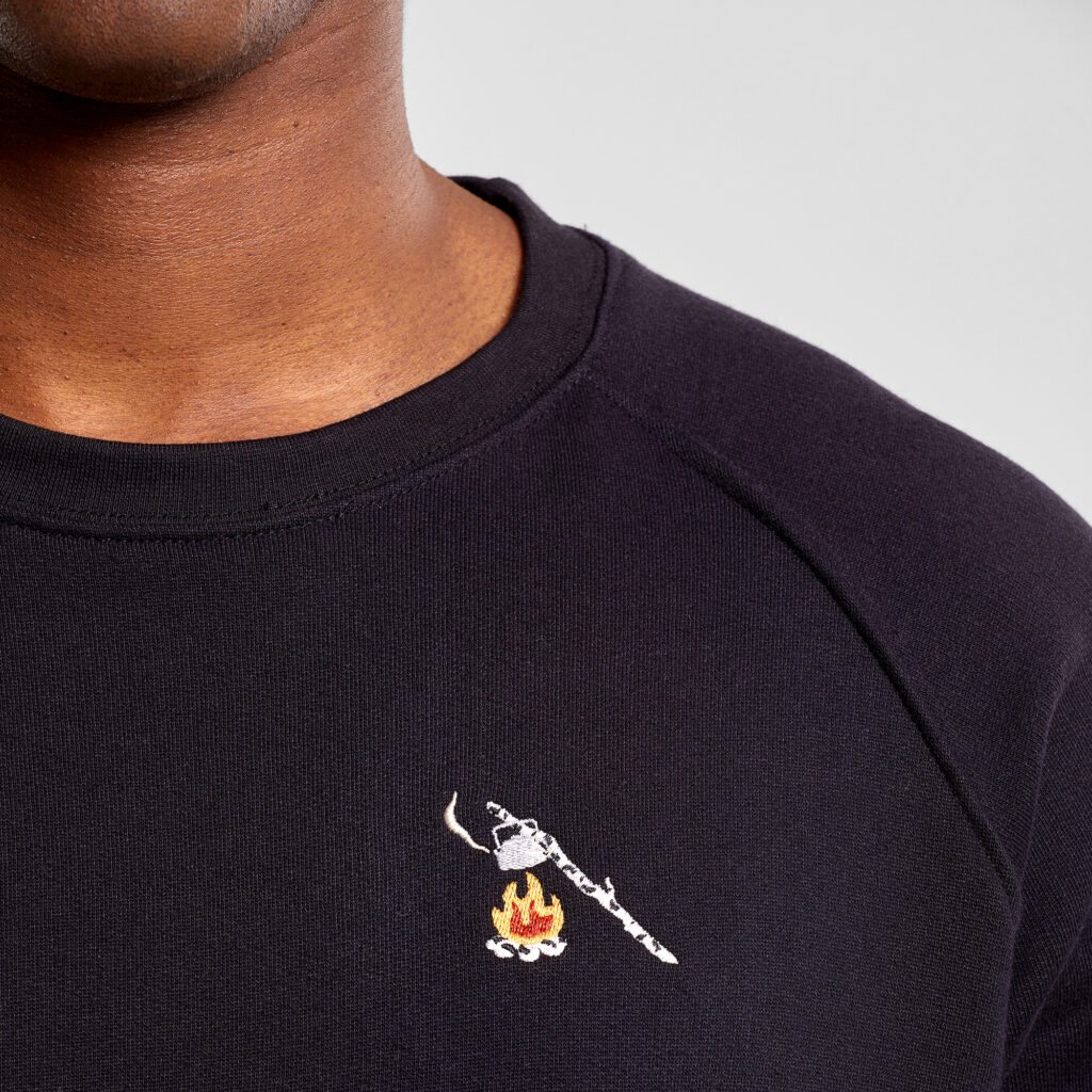 Sweatshirt Malmoe Hot Coffee Black - Bild 2