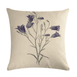 Natural Bluebell Cushion Cover