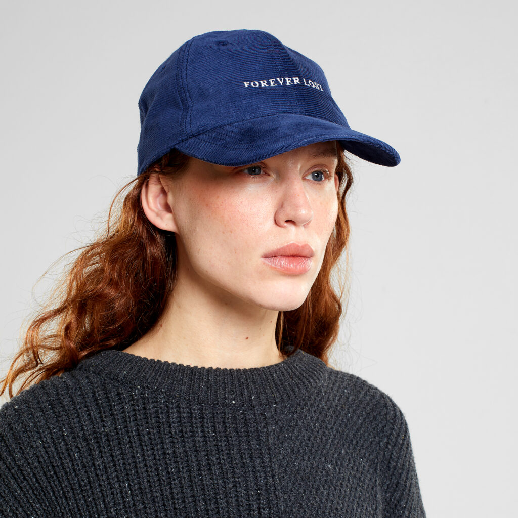Soft Cap Slussen Corduroy Forever Lost Navy - Bild 4