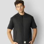 Lumber Recycled Vest Black