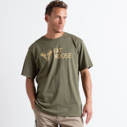 Fat Moose FM Logo Organic Tee