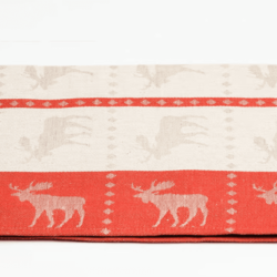 Kitchen Towel Moose Red