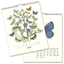 Wall Calendar Butterflies 2024