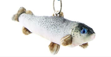 Lax Nyckelring 8 cm - Bild 2