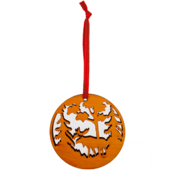 Decorative Moose Christmas Tree Pendant