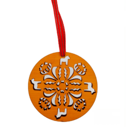 Decorative Dalakurbits Christmas Tree Pendant