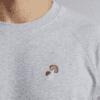 Sweatshirt Malmoe Mushroom Grey Melange - Bild 2