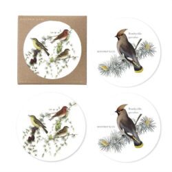 4-pack Birds In Pine Tree Coaster