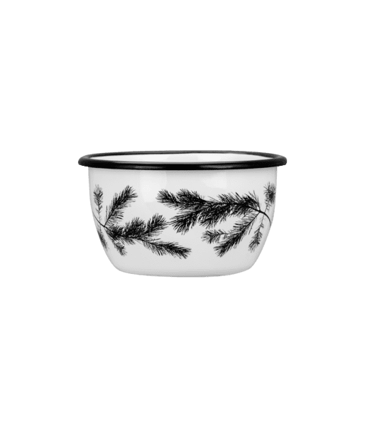 Nordic Enamel Bowl 6DL The Pine