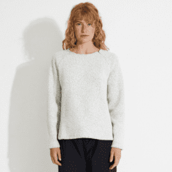 W Fårö Wool Jersey off-white
