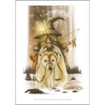 Poster Polar Bear Camping A4