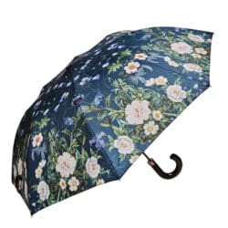Umbrella Blue Flower Garden