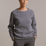 W Fårö Wool Jersey Granite Grey