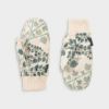 Gloves Ritsem Botanical Quilt Oat White