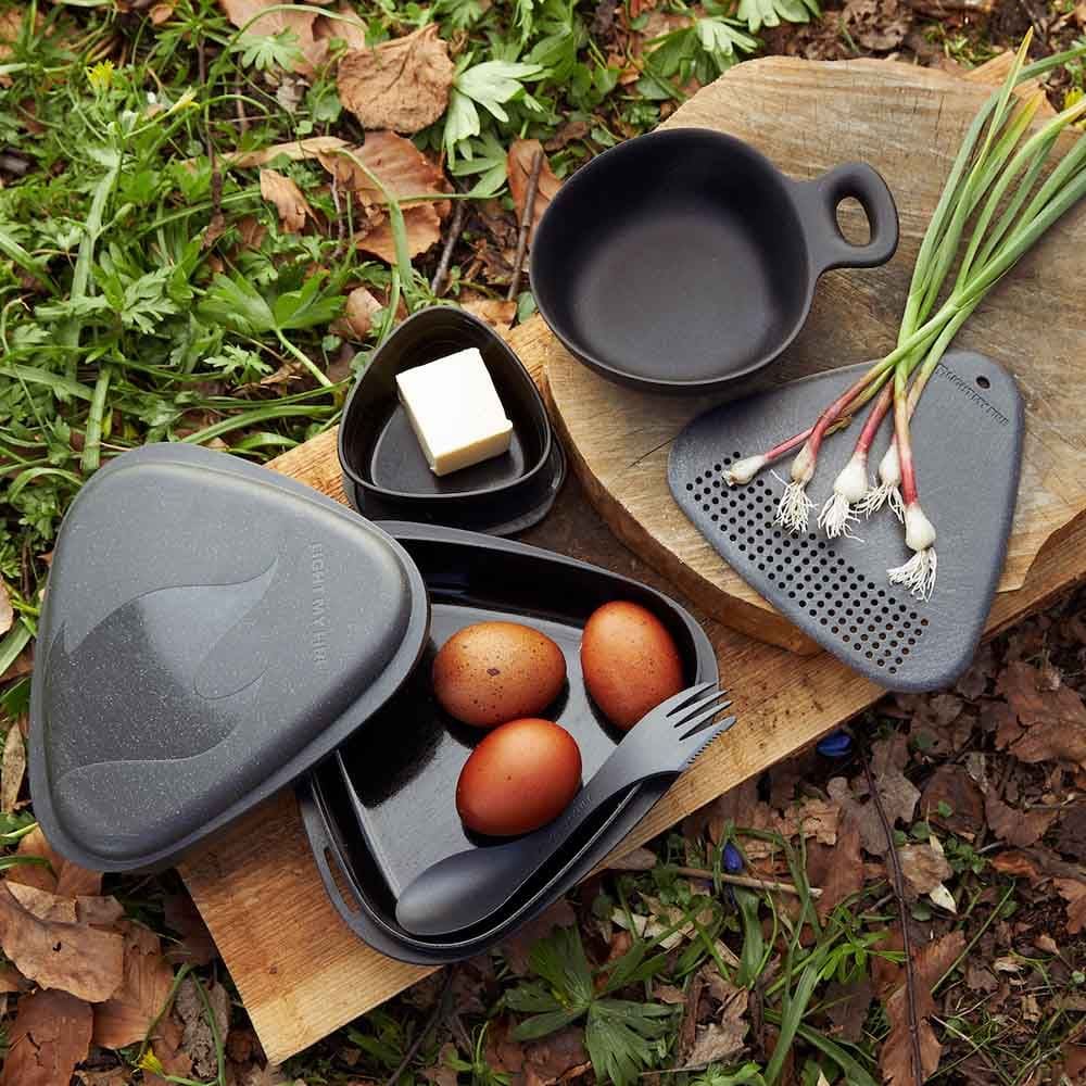 Outdoor MealKit BIO 8pcs Slatyblack - Image 2
