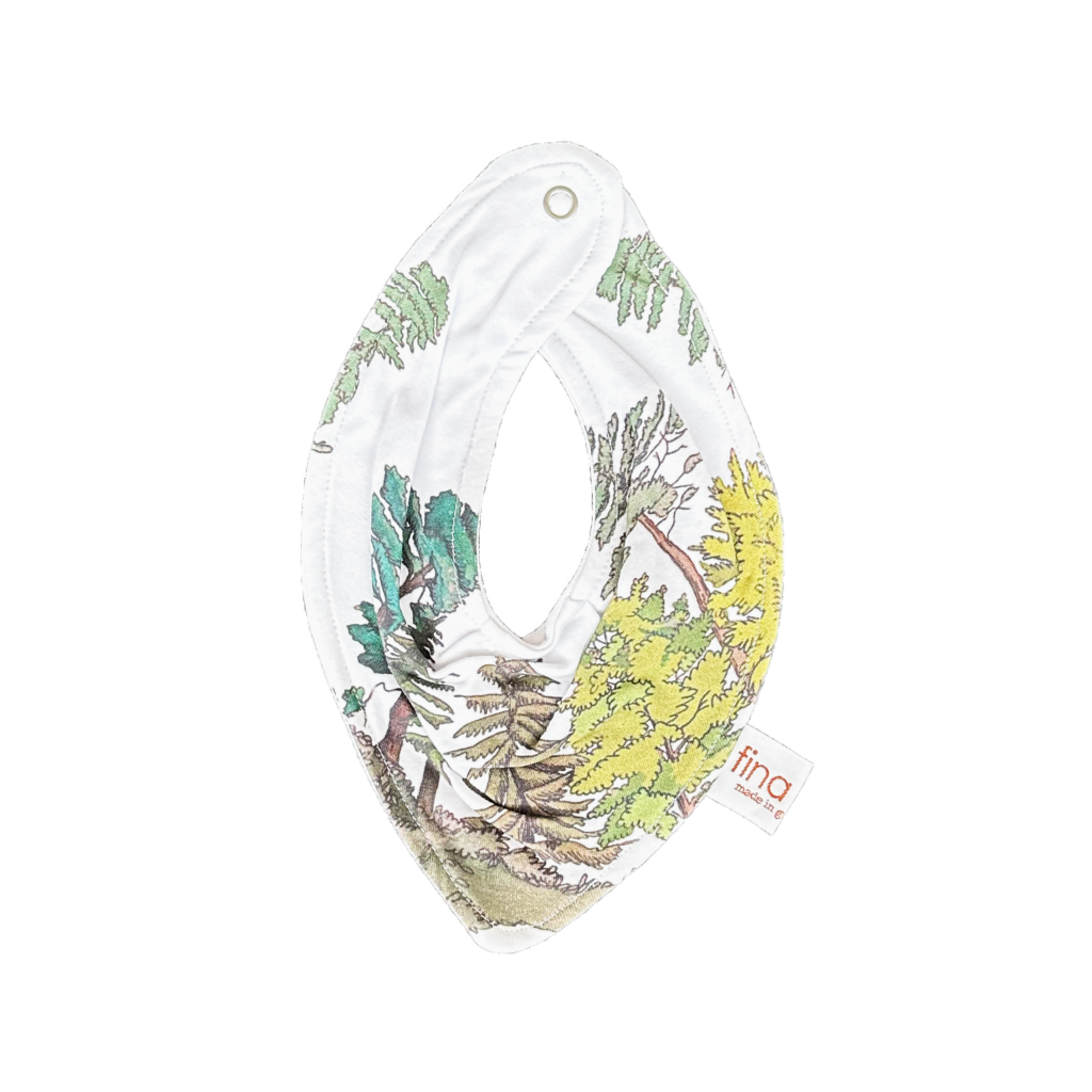 Forest Baby Bib OEKO-TEX