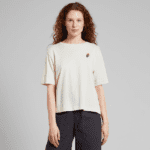 T-shirt Vadstena One Dandelion Oat White
