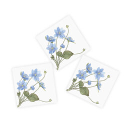 Napkins Blue Anemone