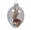 Easter Egg Dried Flowers Red - Image 2