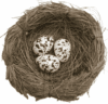 Natural Easter Egg Nest - Image 2