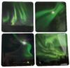 4-Pack Coasters Northern Lights