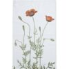 Organic Tea Towel Prickly Poppy