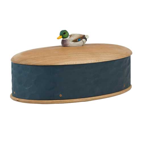 Wooden Box Mallard
