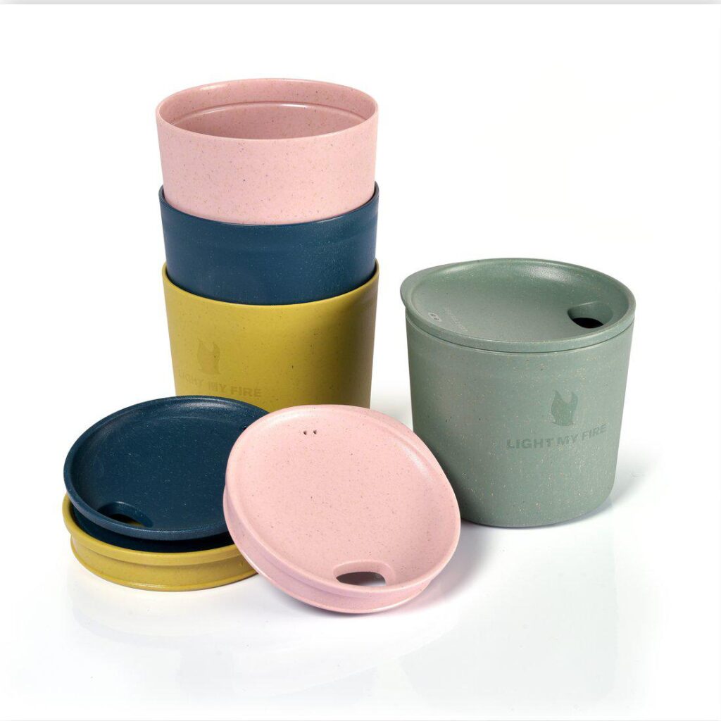 MyCup´n Lid short 4-pack Nature