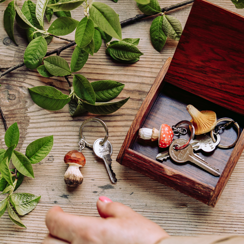 Nyckelring Kantarell - Bild 3