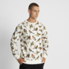 Sweatshirt Malmoe Autumn Birds Off White