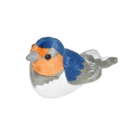 Barn Swallow Soft toy with sound