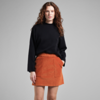 Skirt Majorna Corduroy Cinnamon Orange