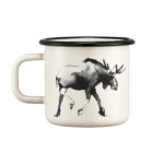 Järvi Enamel Moose Mug