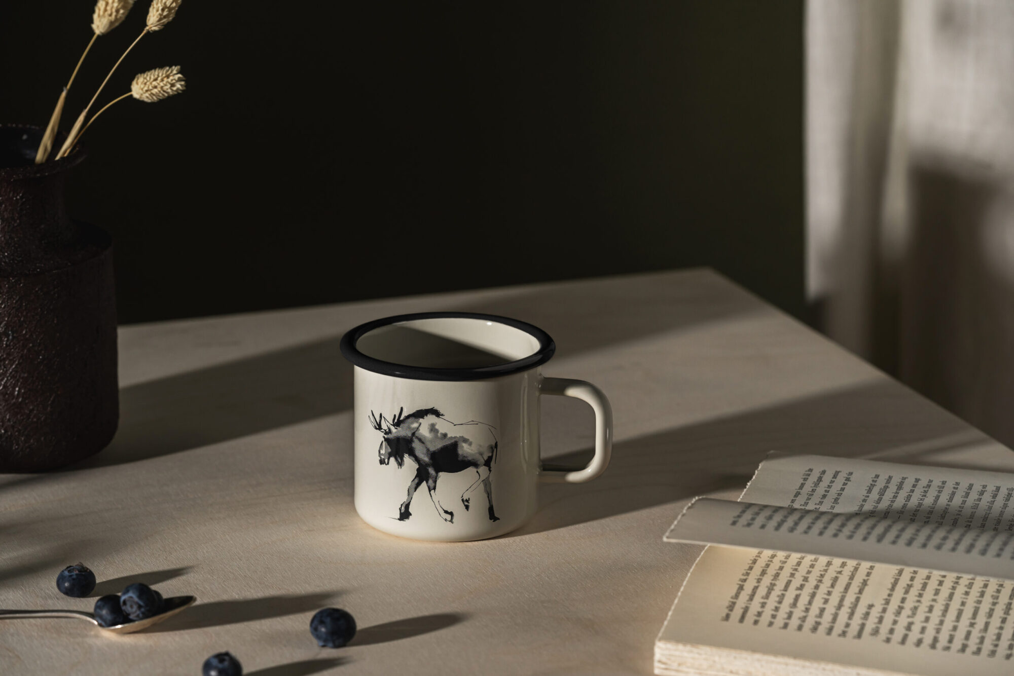 Järvi Enamel Moose Mug - Bild 2