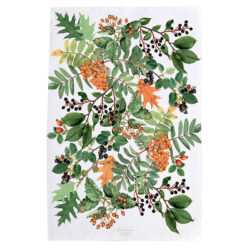 Organic Tea Towel Autumn