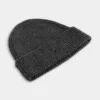 Beanie Hemavan Wool Dark Grey Melange - Image 5