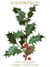 Christmas Mini Card - Holly - Image 3
