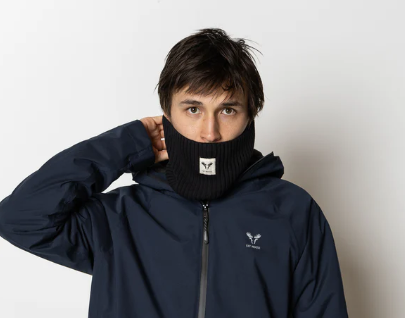 Fat Moose Knitted Tube Black