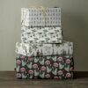 4 ark återvunnet presentpapper: Blommor och örter - Bild 2