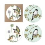 4-pack Garden Birds Coaster 